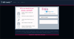 Desktop Screenshot of hallscoinlaundries.com