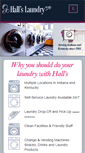 Mobile Screenshot of hallscoinlaundries.com